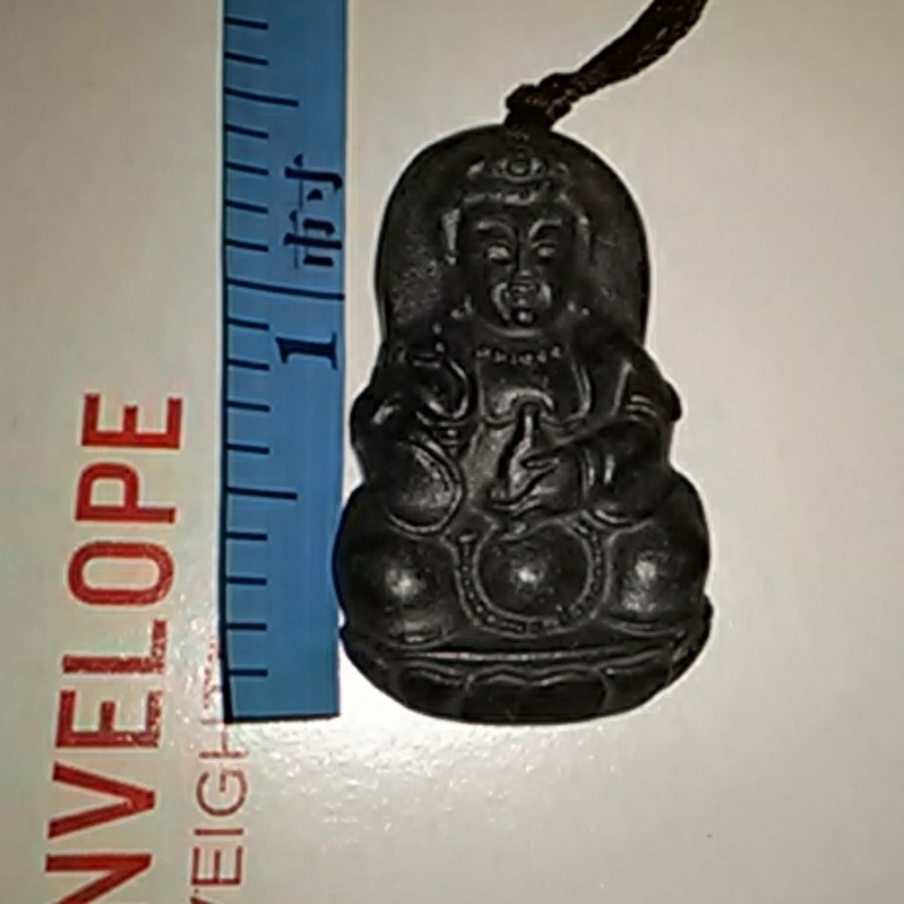Old Buddha Vintage Charm Pendant HandMade Necklace